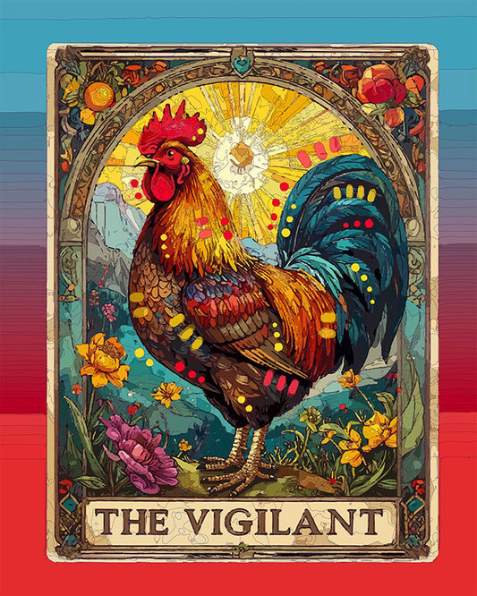 The Vigilant Tarot Mini Print (Ltd. Edition) (031926)
