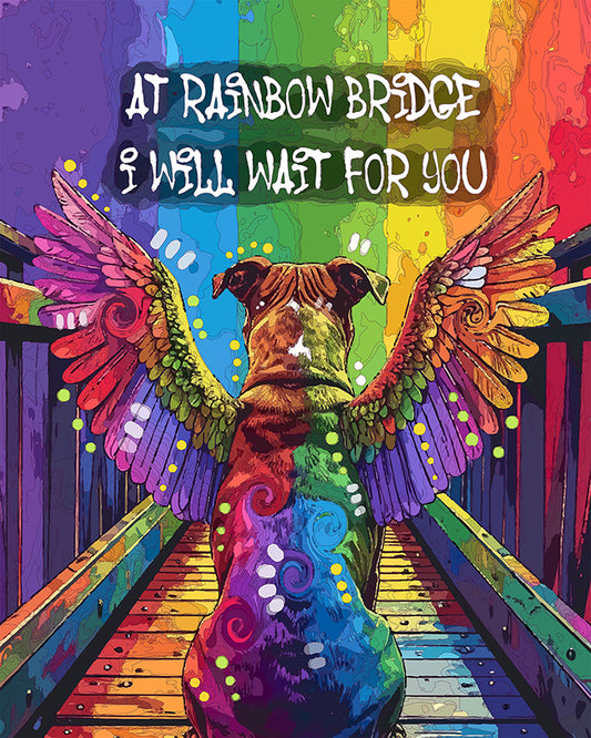 The Wait On Rainbow Bridge Mini Print (Ltd. Edition) (052526)
