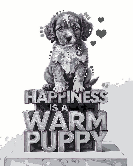 The Warm Puppy Sculpture Mini Print (Ltd. Edition) (012926)