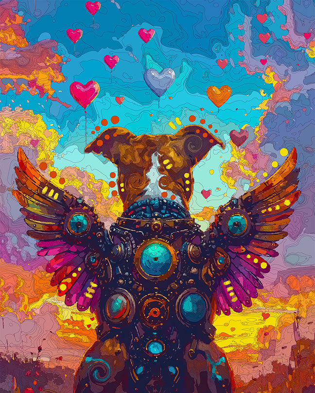 The Watching Hearts SP Angel Mini Print (Ltd. Edition) (072226)