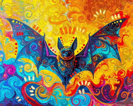 The Wave Bat Mini Print (Ltd. Edition) (100325)