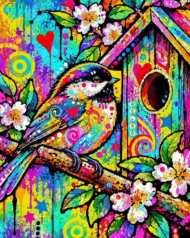 The Welcome Home Chickadee Mini Print (Ltd. Edition) (102026)