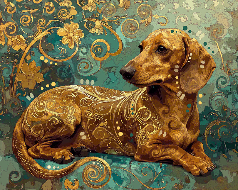 The Well Mannered Doxie Mini Print (Ltd. Edition) (112825)