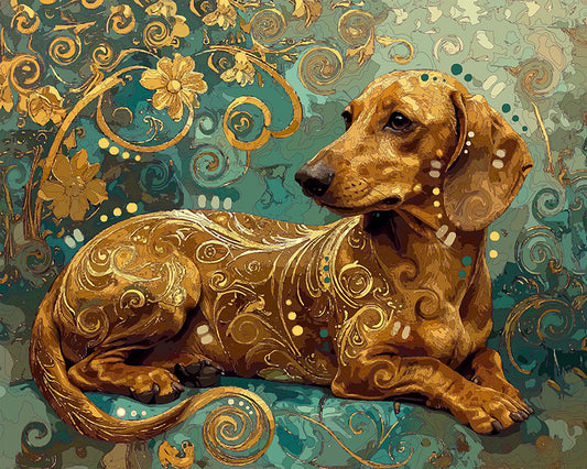 The Well Mannered Doxie Mini Print (Ltd. Edition) (112825)
