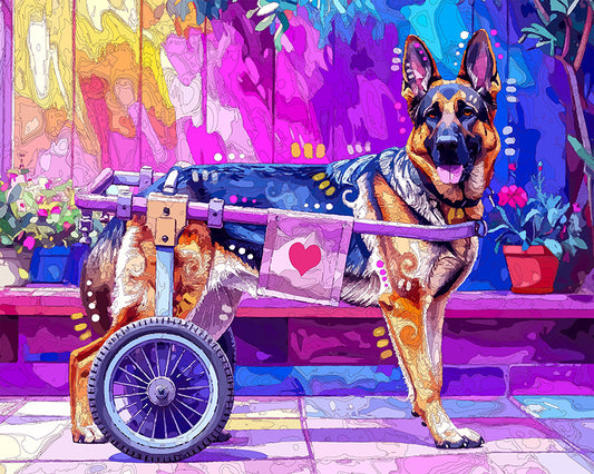 The Wheel Love Shepherd Mini Print (Ltd. Edition) (072825)