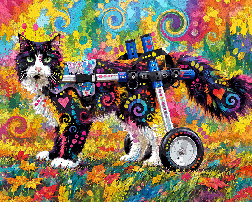 The Wheelie Tux Mini Print (Ltd. Edition) (091626)