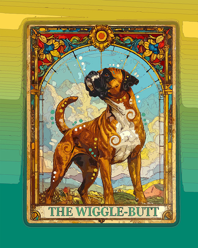 The Wiggle-Butt Tarot Mini Print (Ltd. Edition) (070826)