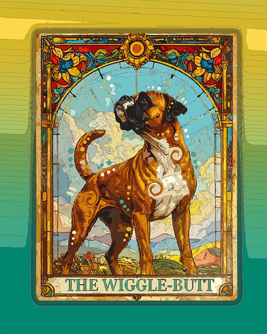 The Wiggle-Butt Tarot Mini Print (Ltd. Edition) (070826)