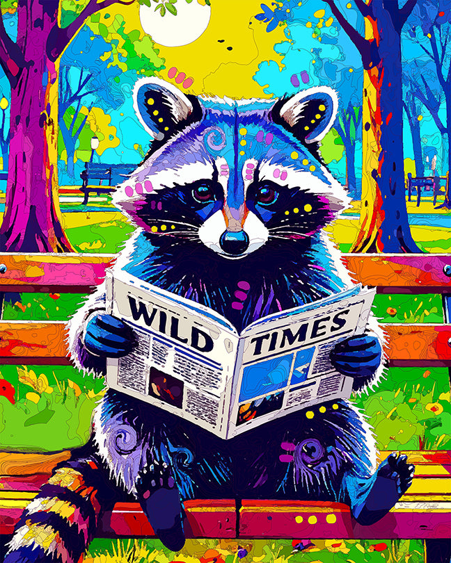 The Wild Times Reader Mini Print (Ltd. Edition) (090425)