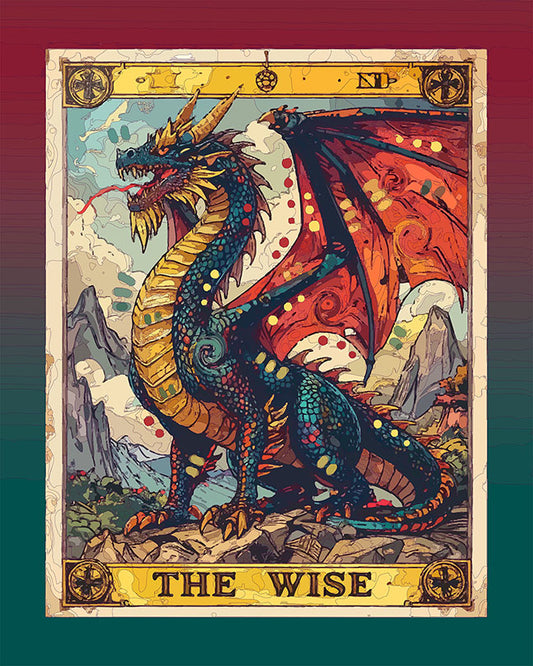 The Wise Tarot Mini Print (Ltd. Edition) (012326)