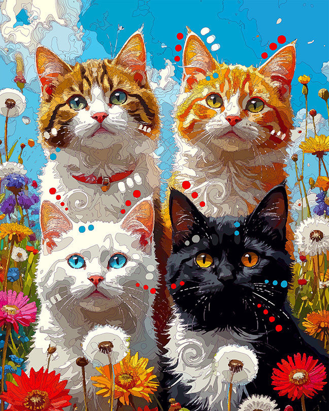 The Wish Field Cats Mini Print (Ltd. Edition) (080326)