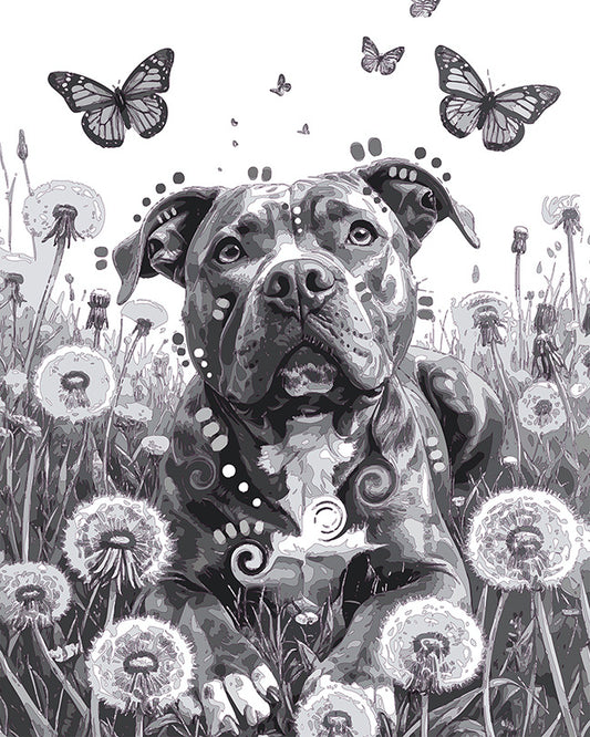 The Wish Flight Pittie Mini Print (Ltd. Edition) (071626)