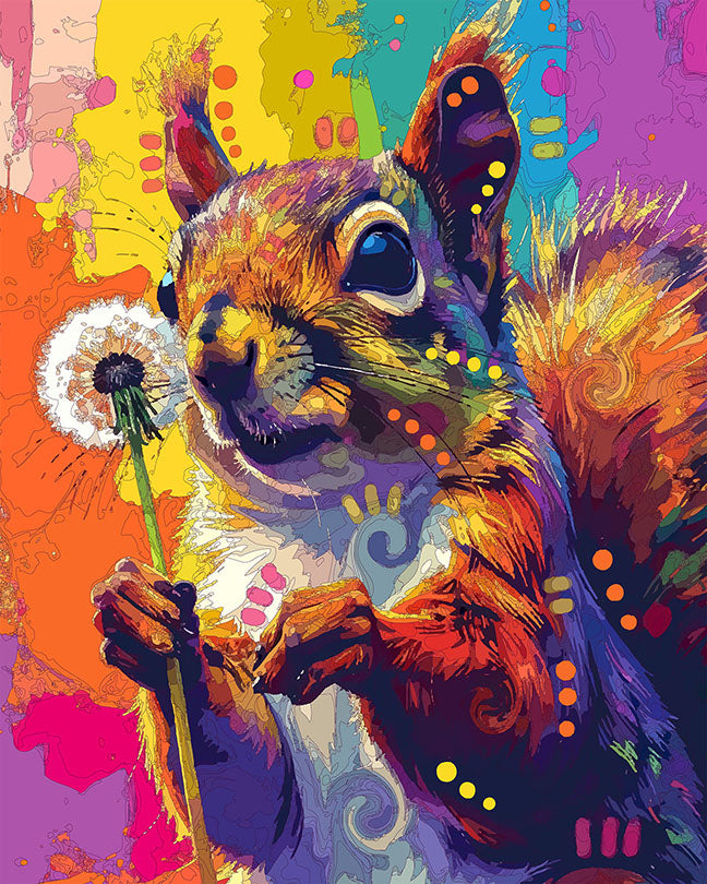 The Wish Squirrel Mini Print (Ltd. Edition) (022626)