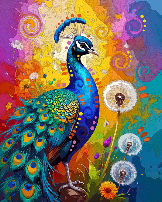 The Wishful Peacock Mini Print (Ltd. Edition) (031626)