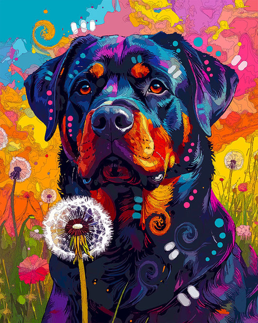 The Wishing Rottie Mini Print (Ltd. Edition) (033026)