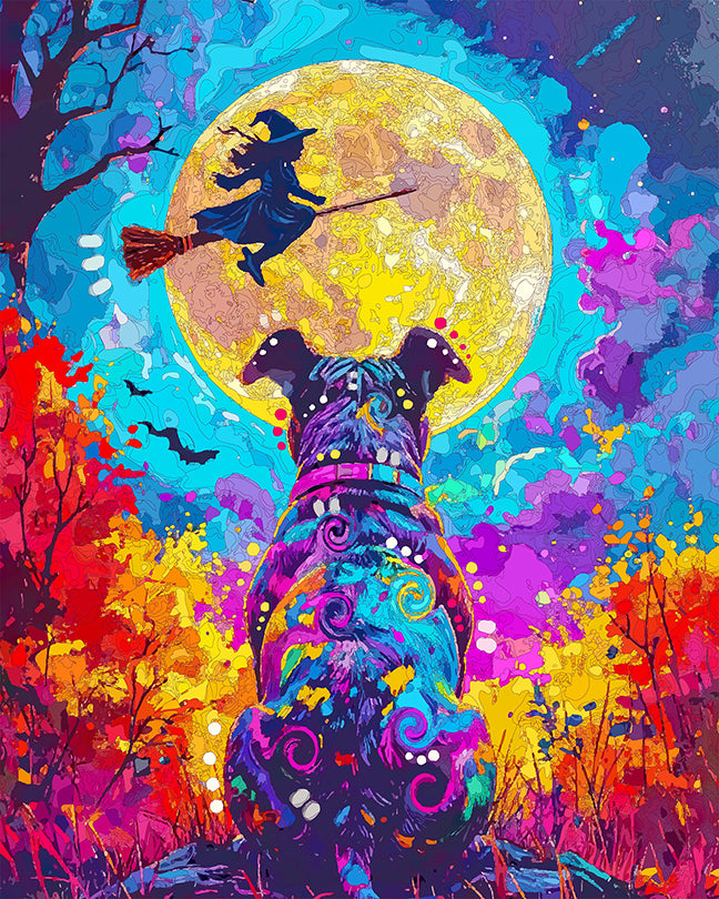 The Witch Watch Pittie Mini Print (Ltd. Edition) (093025)