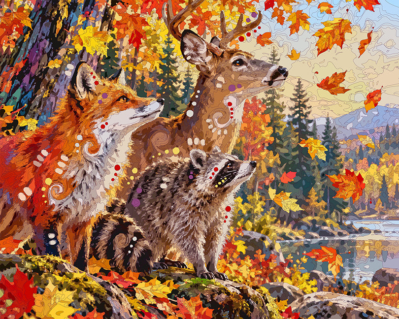 The Woodland Fall Mini Print (Ltd. Edition) (091626)