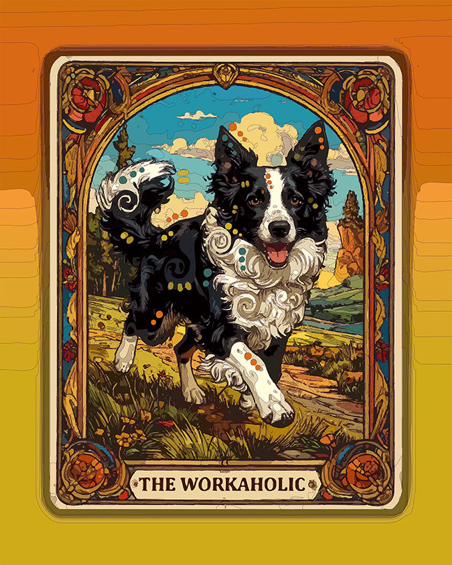 The Workaholic Tarot Mini Print (Ltd. Edition) (080326)