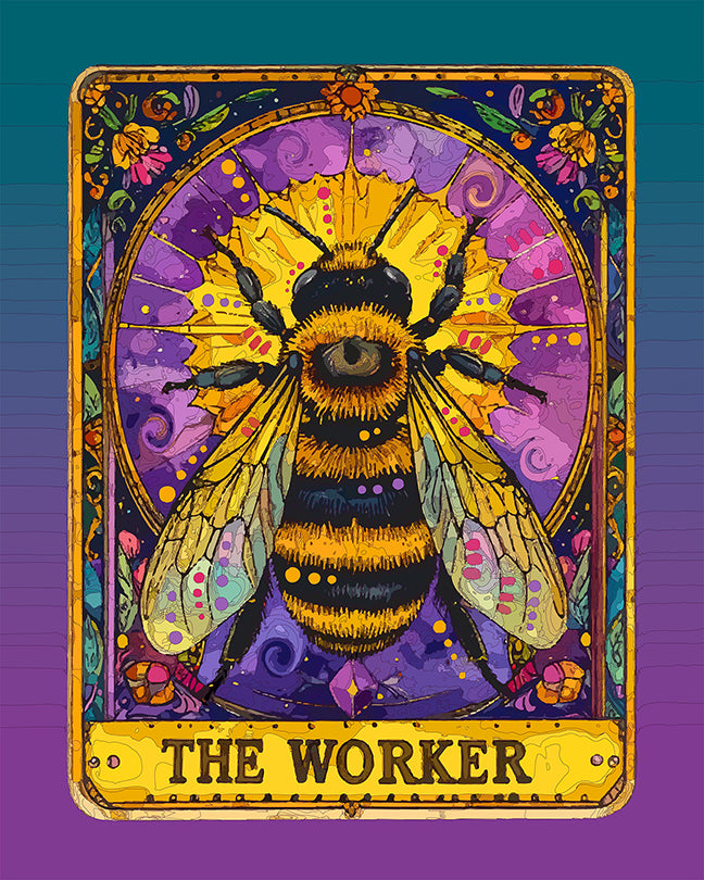 The Worker Tarot Mini Print (Ltd. Edition) (010926)