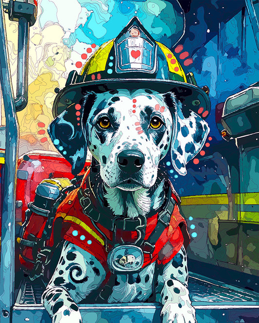 The Working Class Dalmatian Mini Print (Ltd. Edition) (072325)