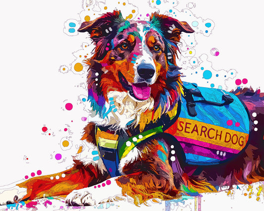 The Working Search Border Mini Print (Ltd. Edition) (071625)