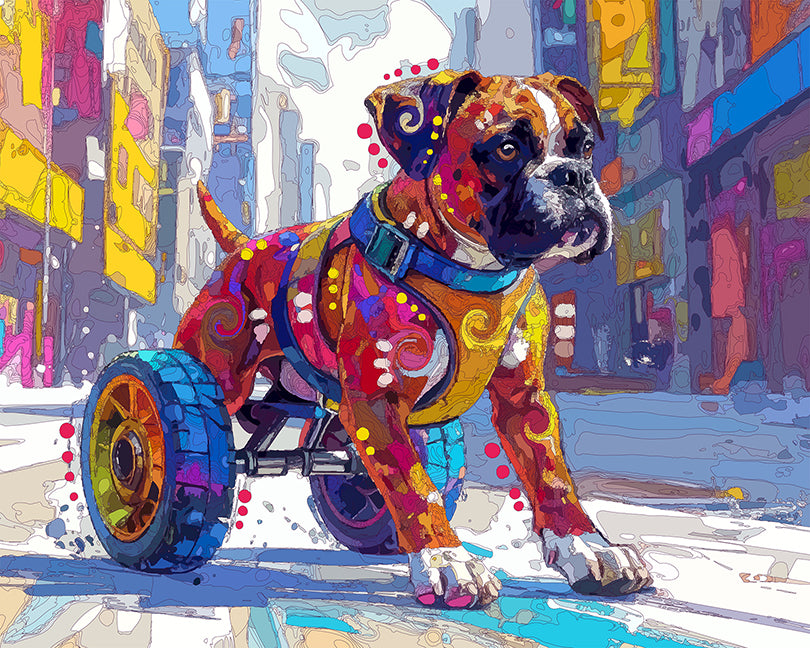 The Young City Wheel Boxer Mini Print (Ltd. Edition) (051226)